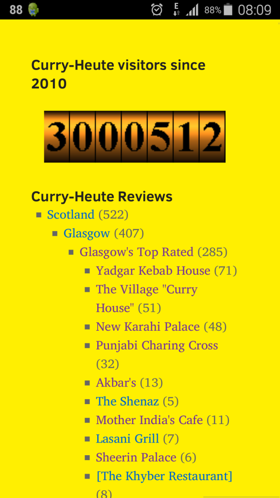 Curry-Heute.com 3 million