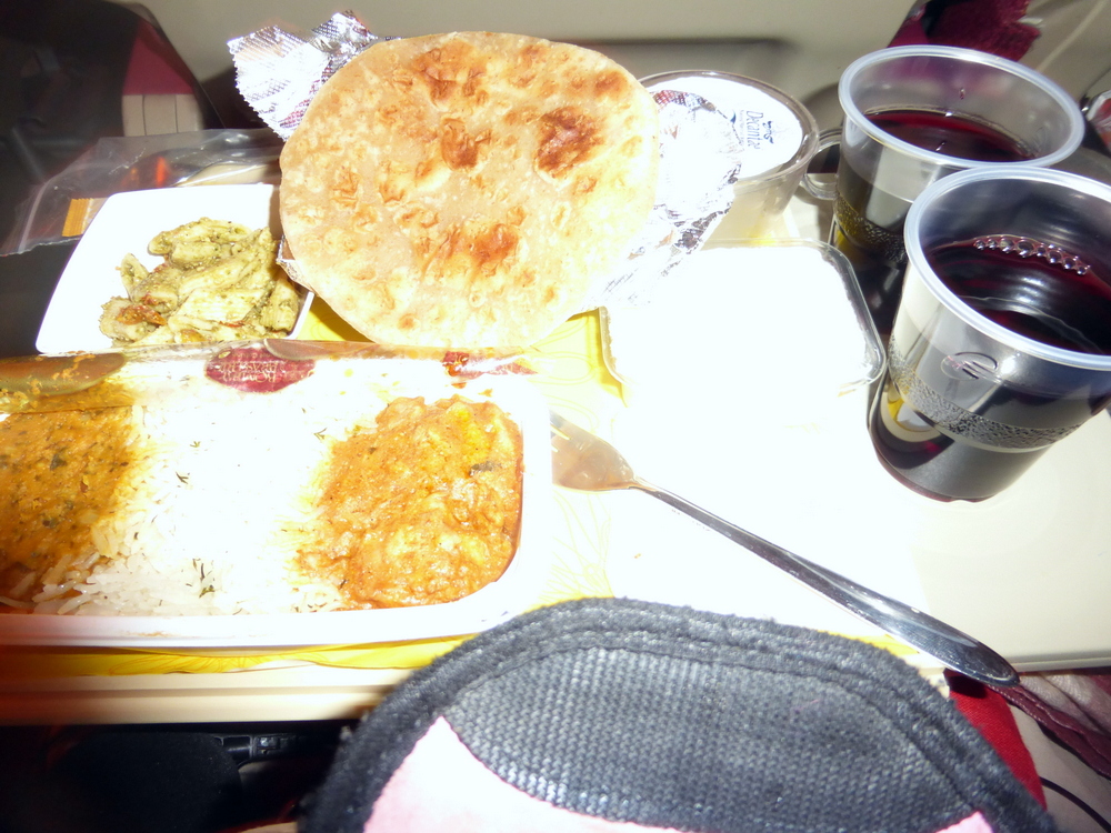 Jet Airways in-flight meal Curry-Heute (4)