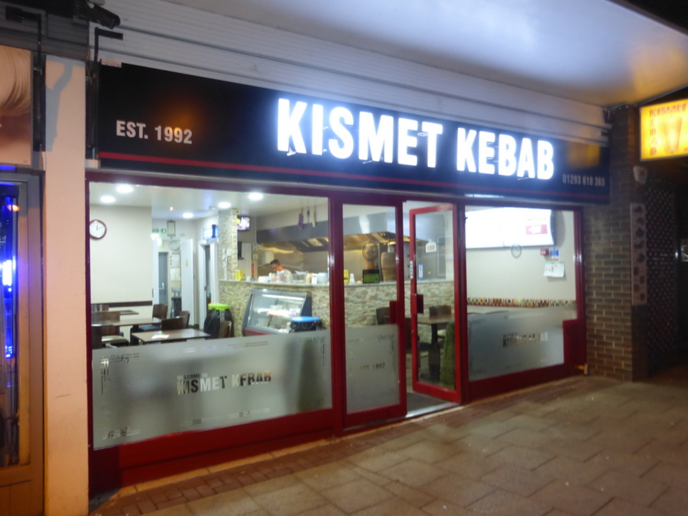 Crawley - Kismet Kebab - For Olive | Curry-Heute