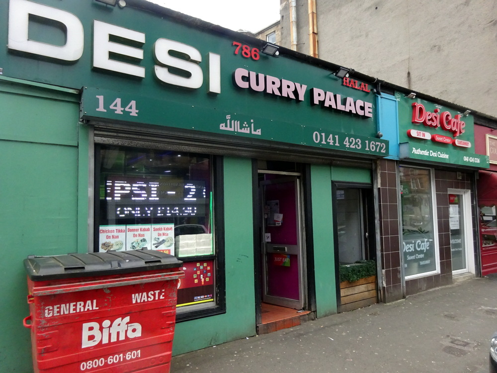 Glasgow Desi Cafe (Desi Curry Palace) Going from Strength to